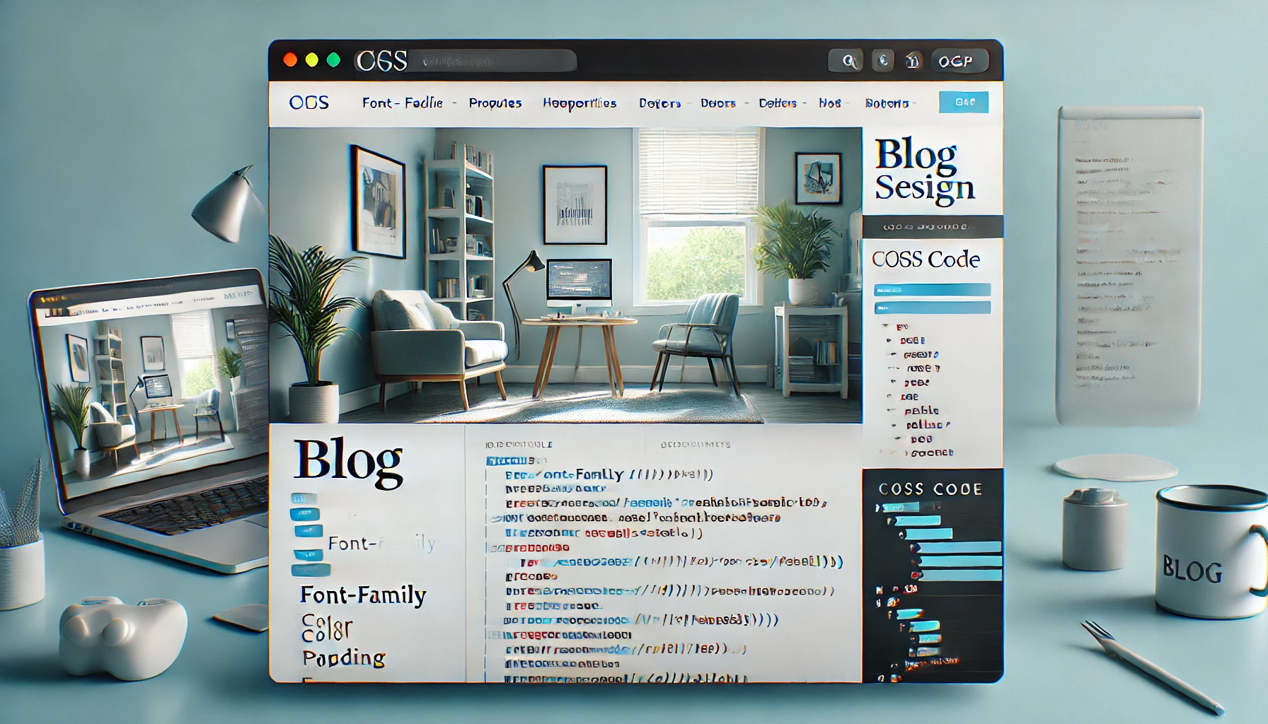 ブログサイトの調整