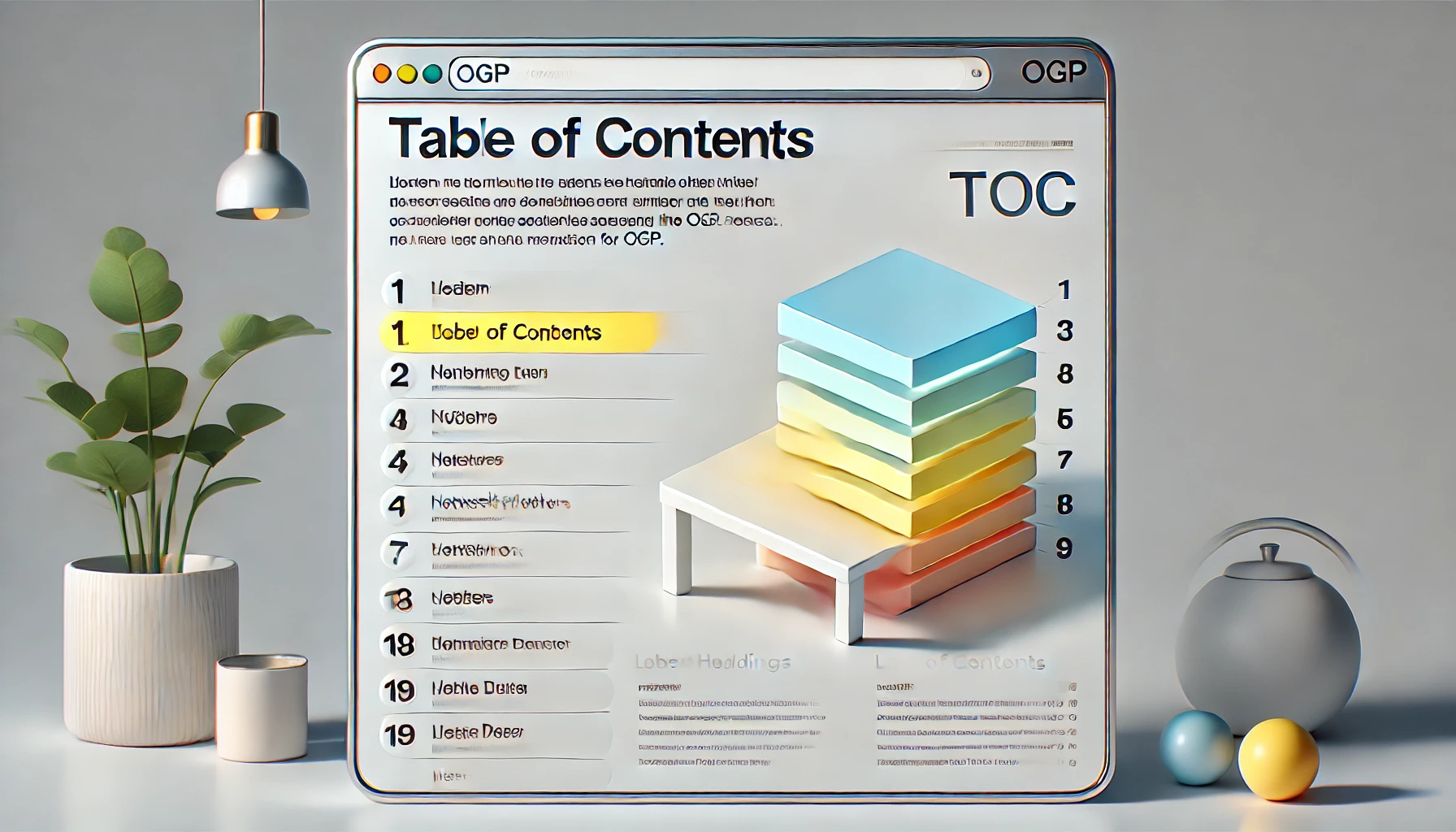 目次の自動ハイライトをCSSで対応する