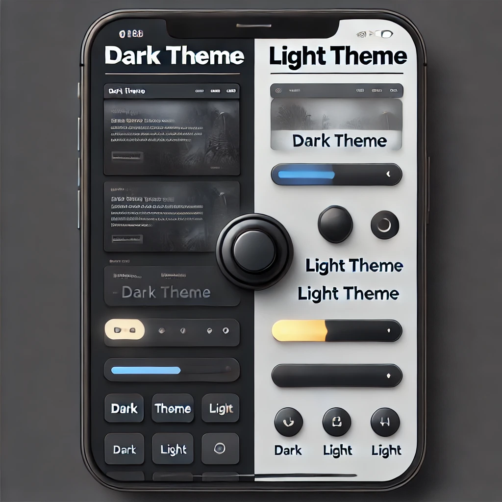 ダーク／ライトテーマを設定する